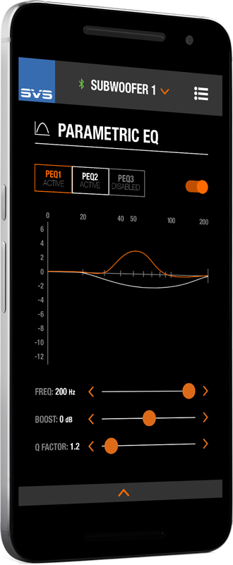 SVS Subwoofer Smartphone App